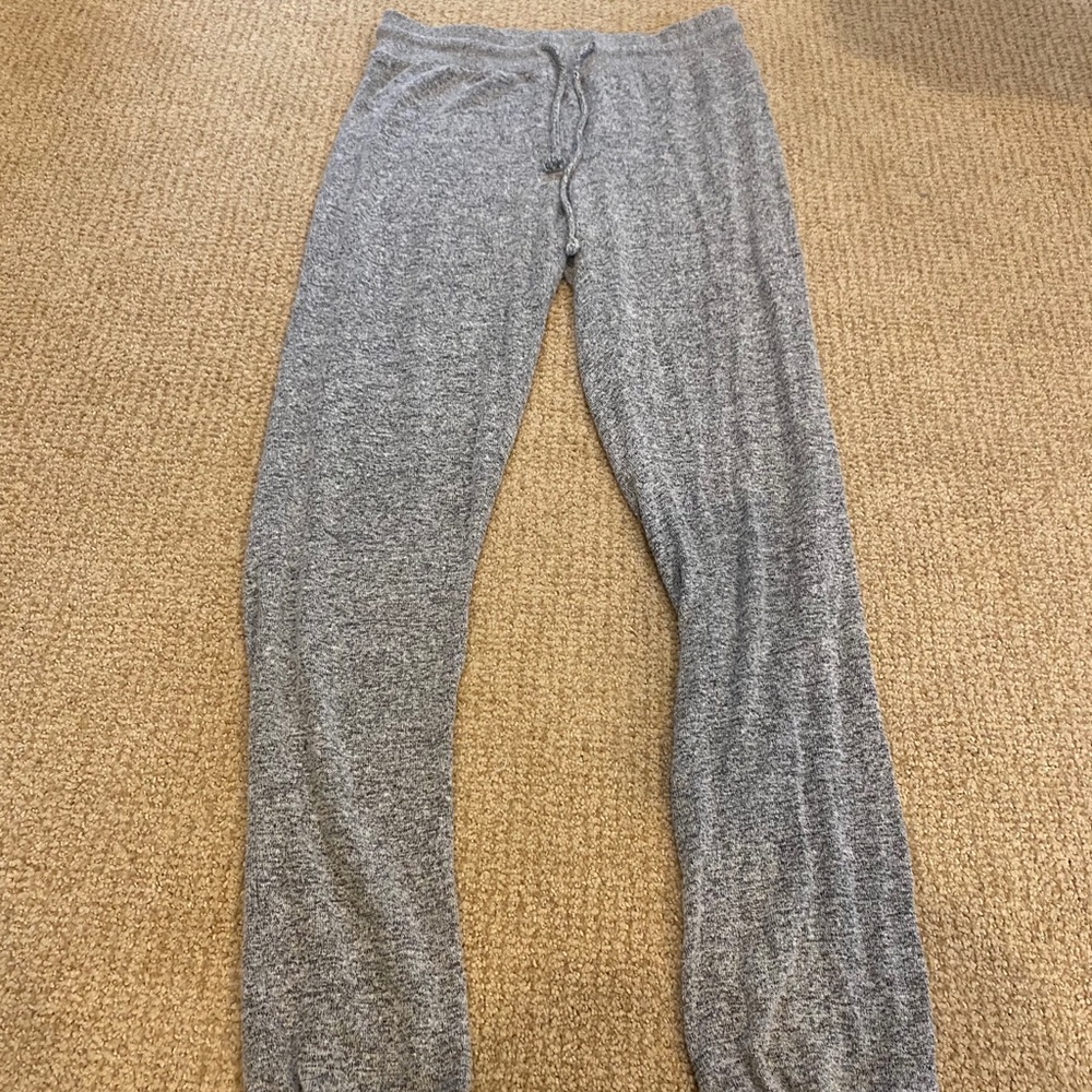 Soft salt and pepper joggers